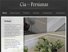 Tablet Screenshot of ciadaspersianas.com